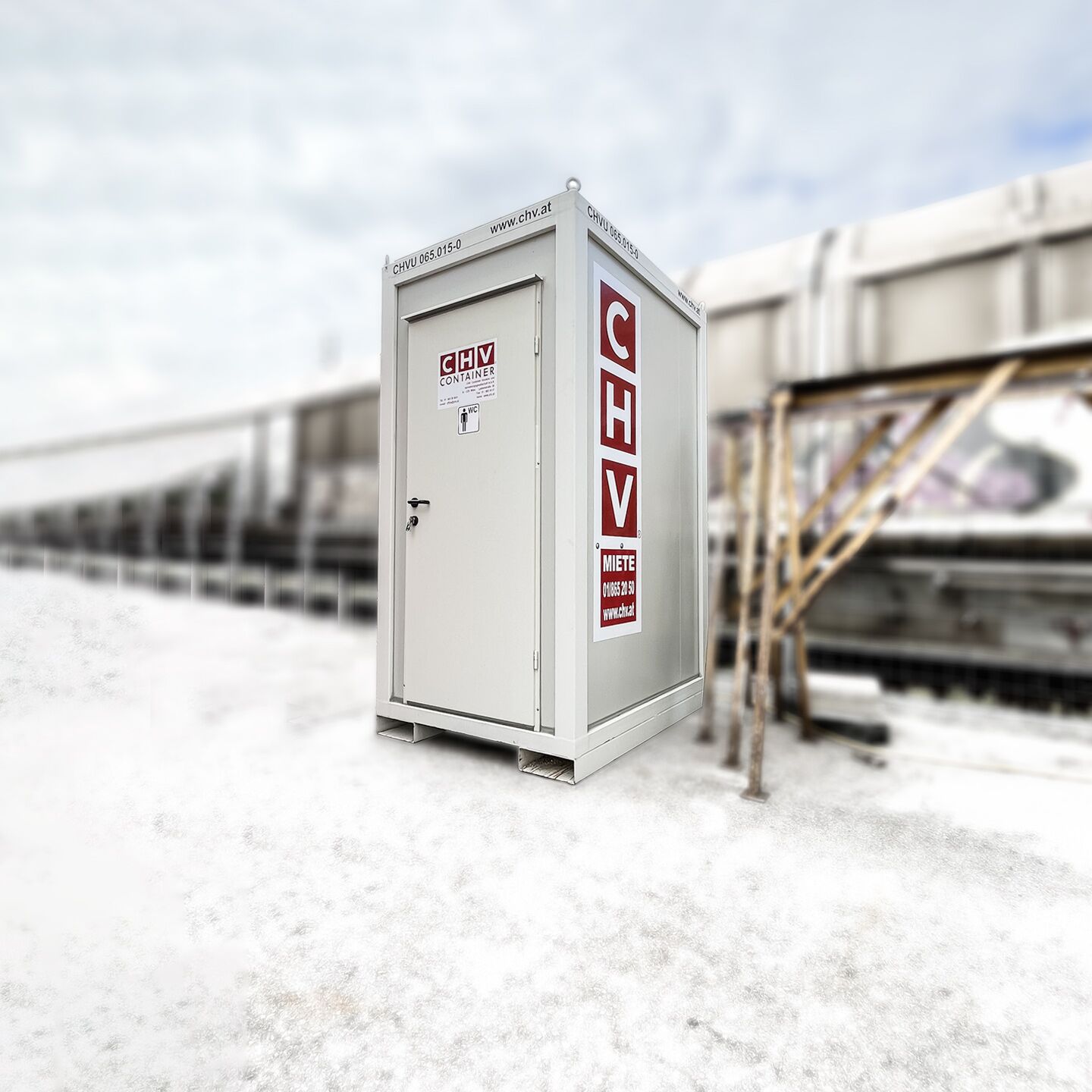 WC container cabin and sanitary container from CHV