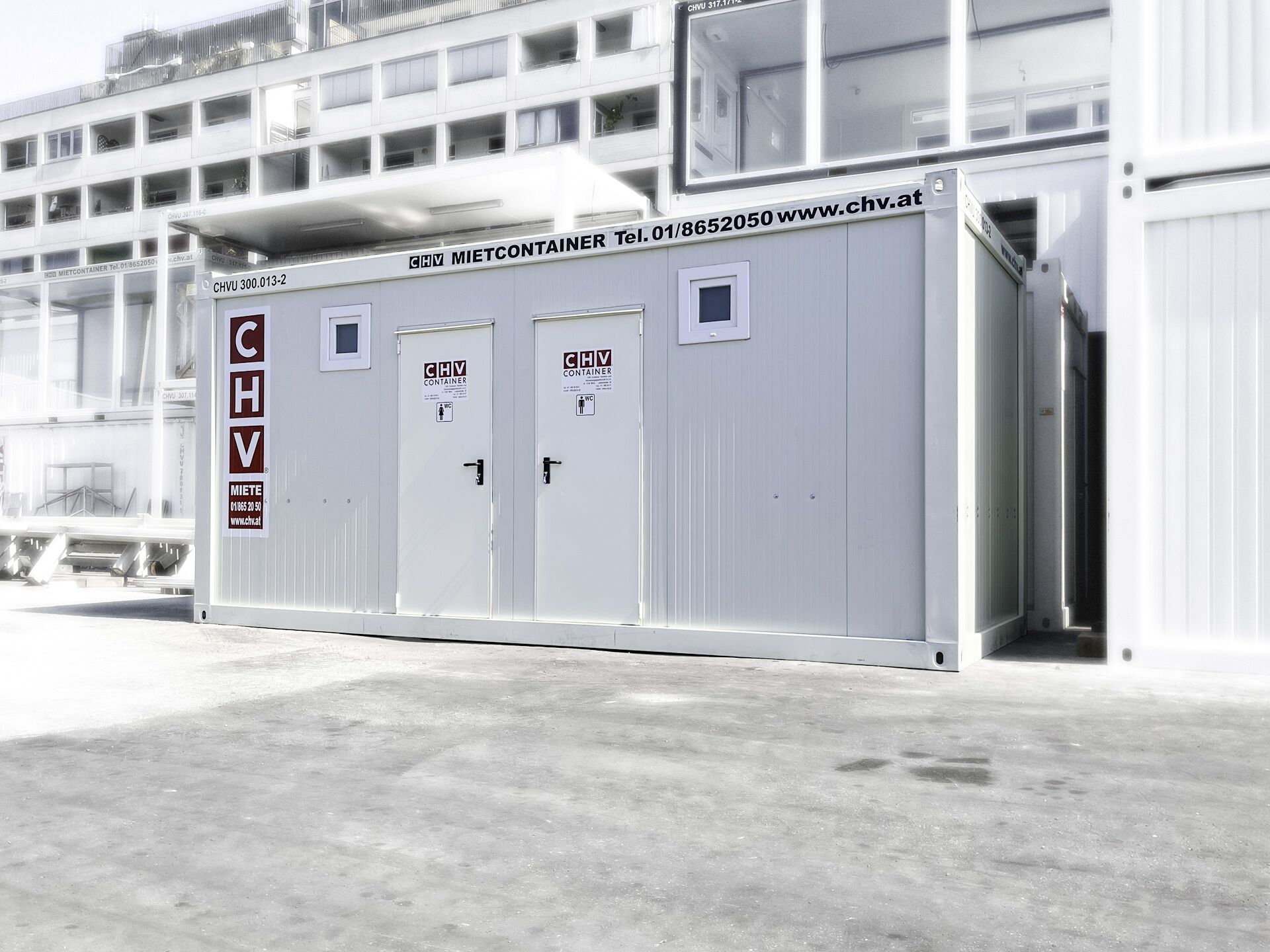Buy or rent toilet containers