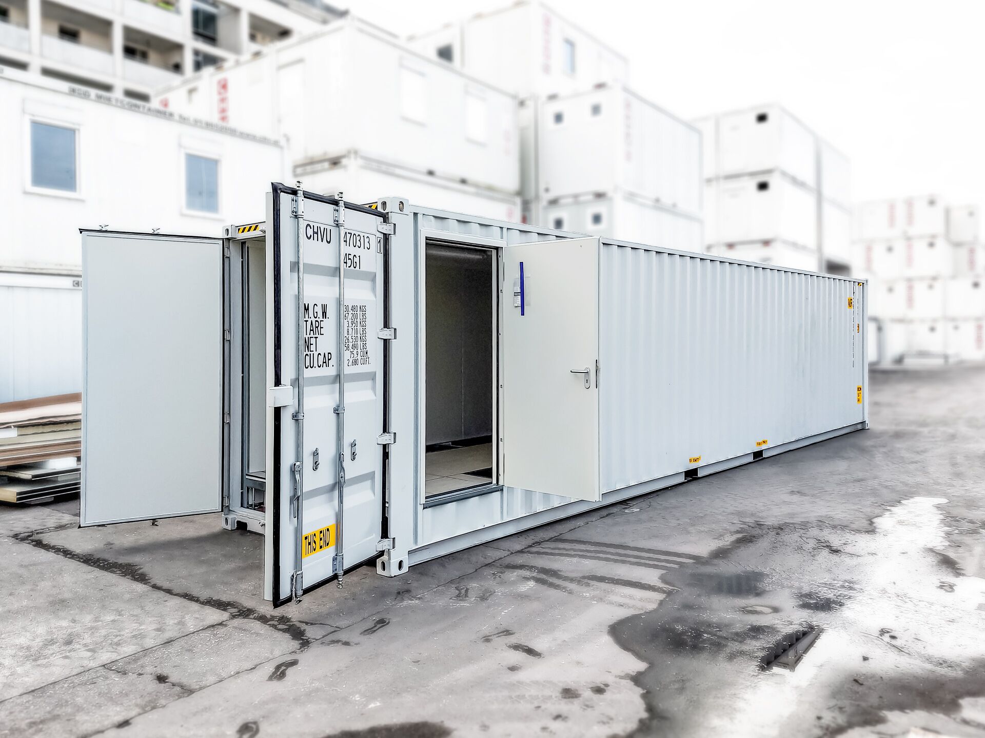 Buy 40 ft Technical Container Special Container Construction