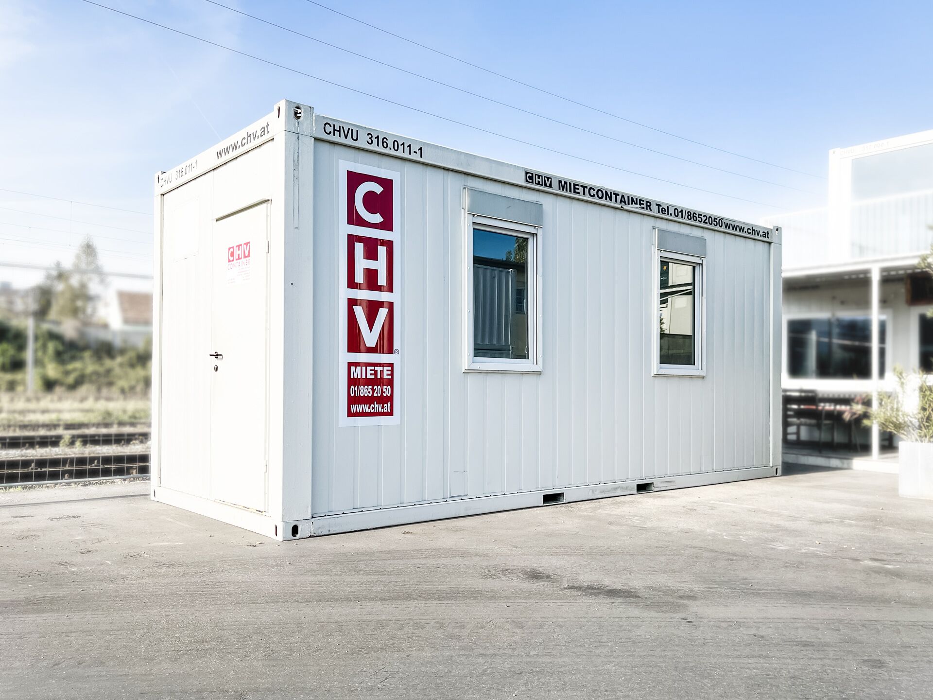 Buy or rent 20 ft office container