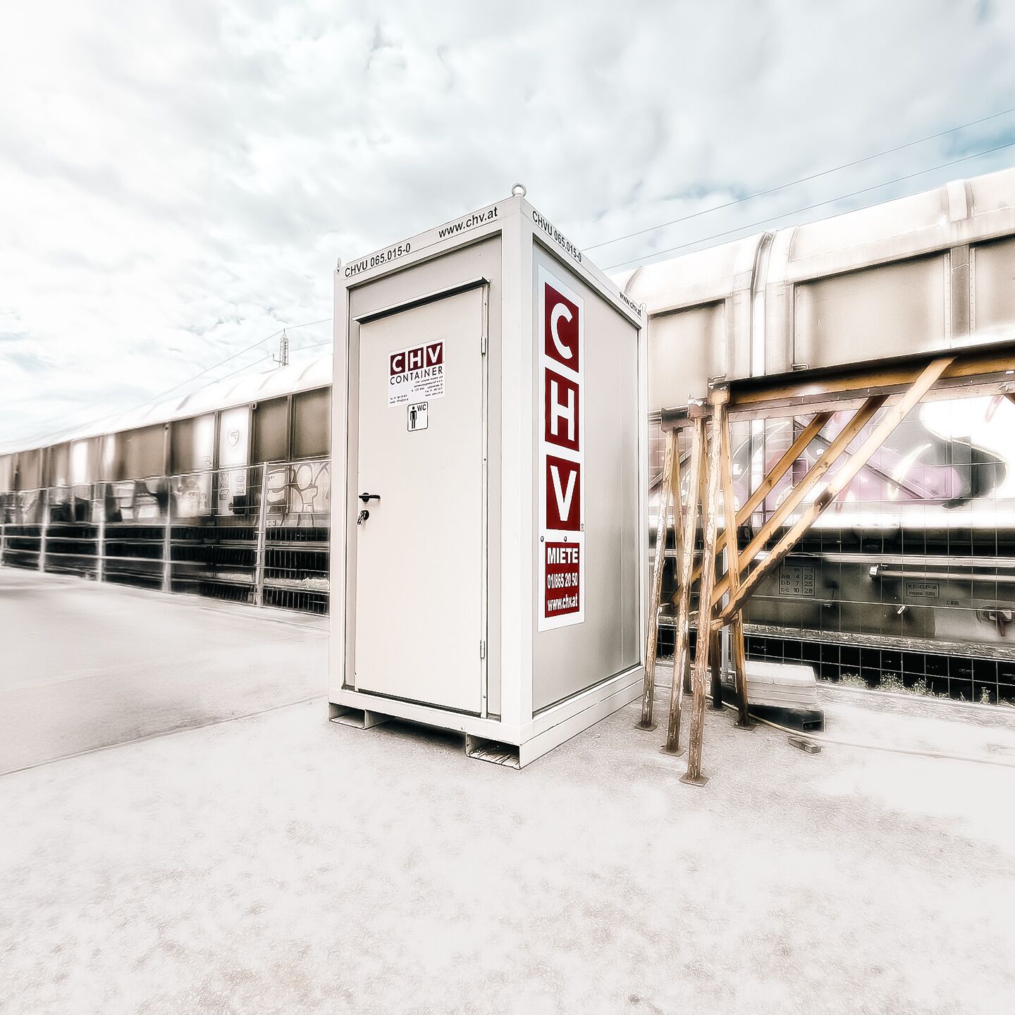 Buy or Rent Mobile WC Box 5 ft CHV Container