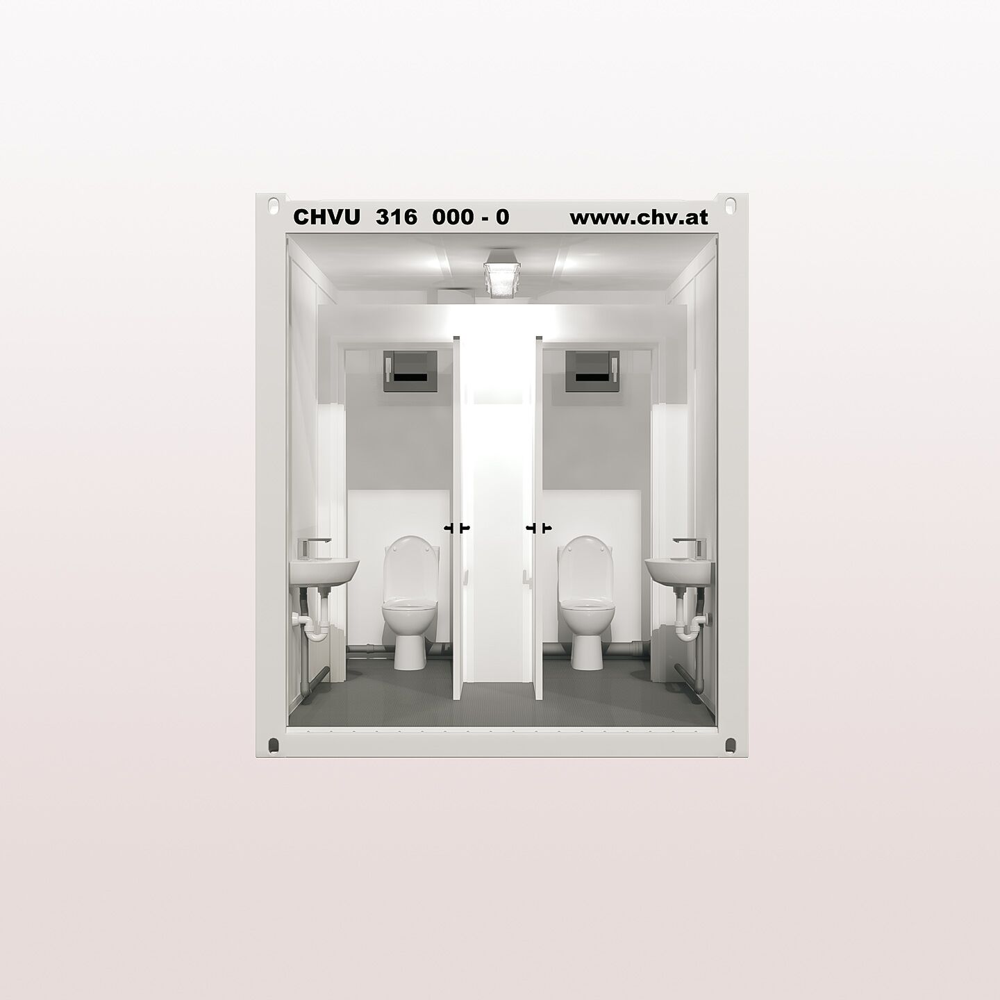 CHV 3m women men toilet container rent or buy 10-foot
