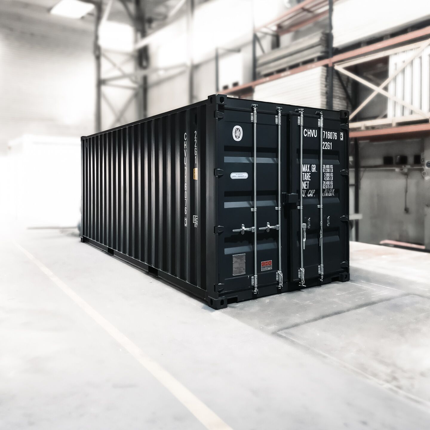 Seecontainer ISO Standard Container gebraucht kaufen 20 Fuß oder meiten