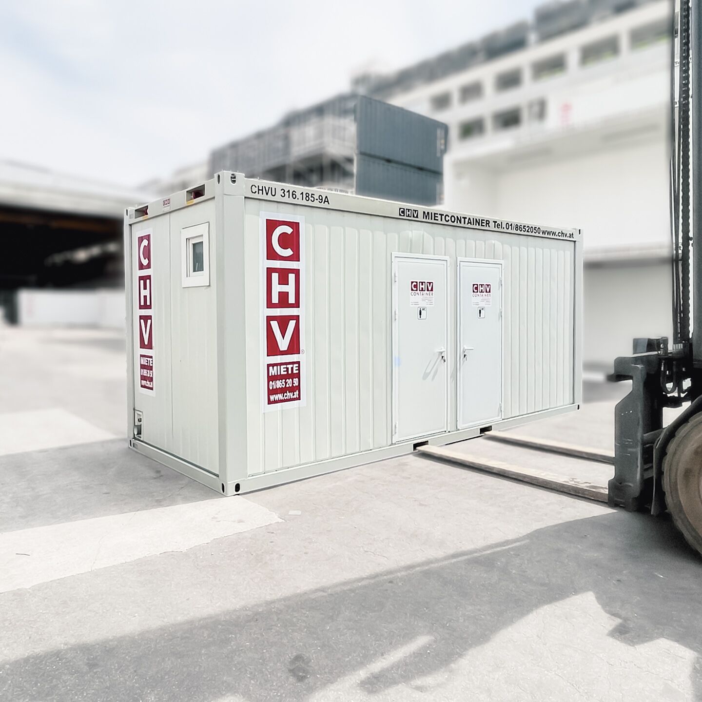 Rent or buy 20 ft WC Container