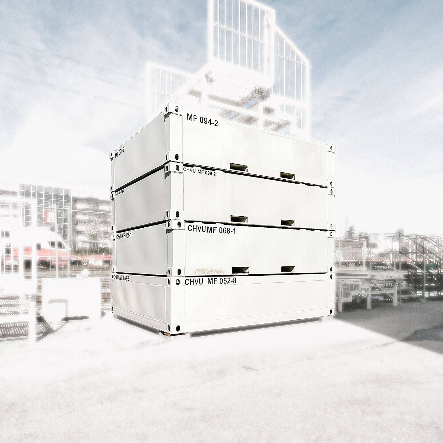CHV Container Abwassertanks 10 Fuß 4x600L mieten und kaufen