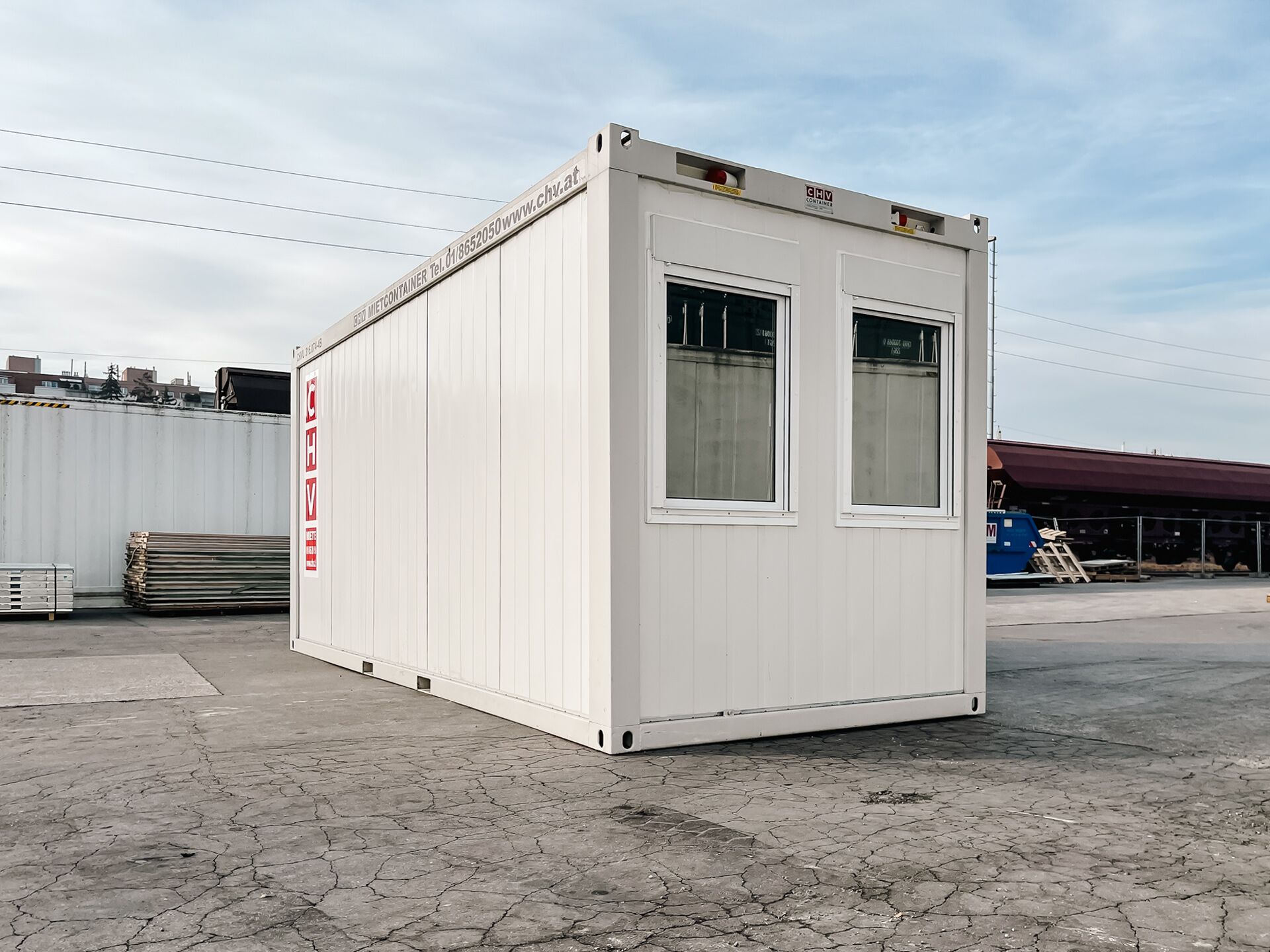 CHV Container 20 ft Rent or buy office container