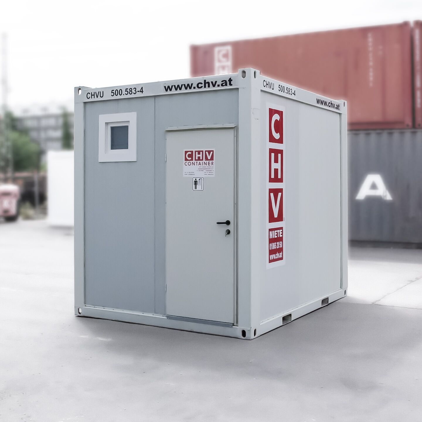 Sanitärcontainer 10 Fuß kaufen 3 Meter Sanitärcontainer mieten