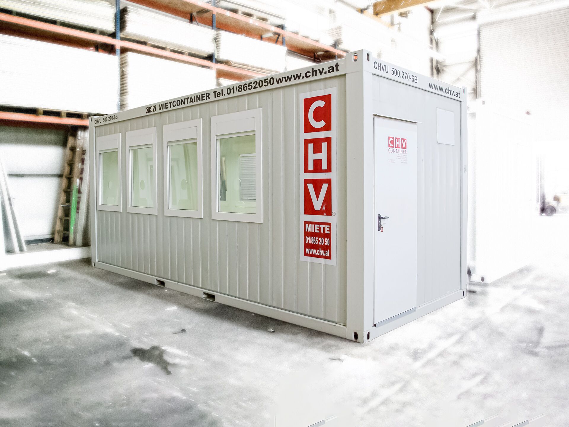 Kassa Container 20-Fuß mieten Bürocontainer kaufen