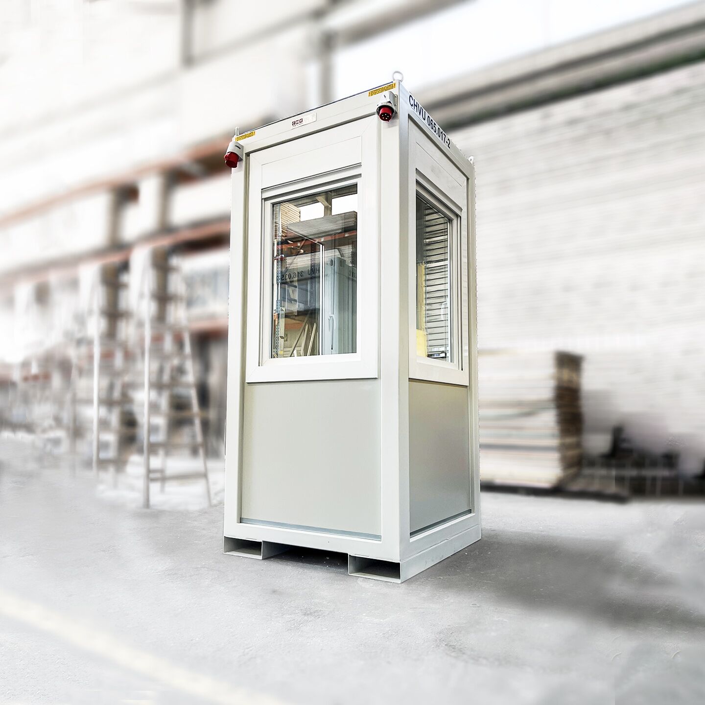 CHV-Container | Bürocontainer Kabine WC-Container Einzelkabine neu oder gebraucht kaufen und mieten Depot-Wien