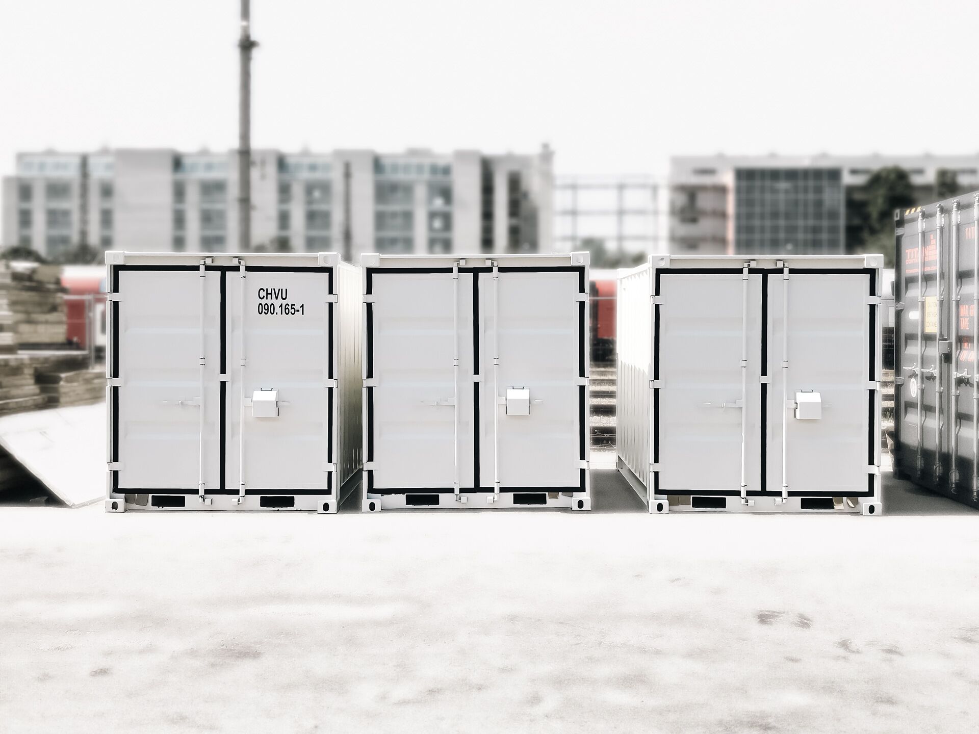 8 Fuß Lagercontainer mieten