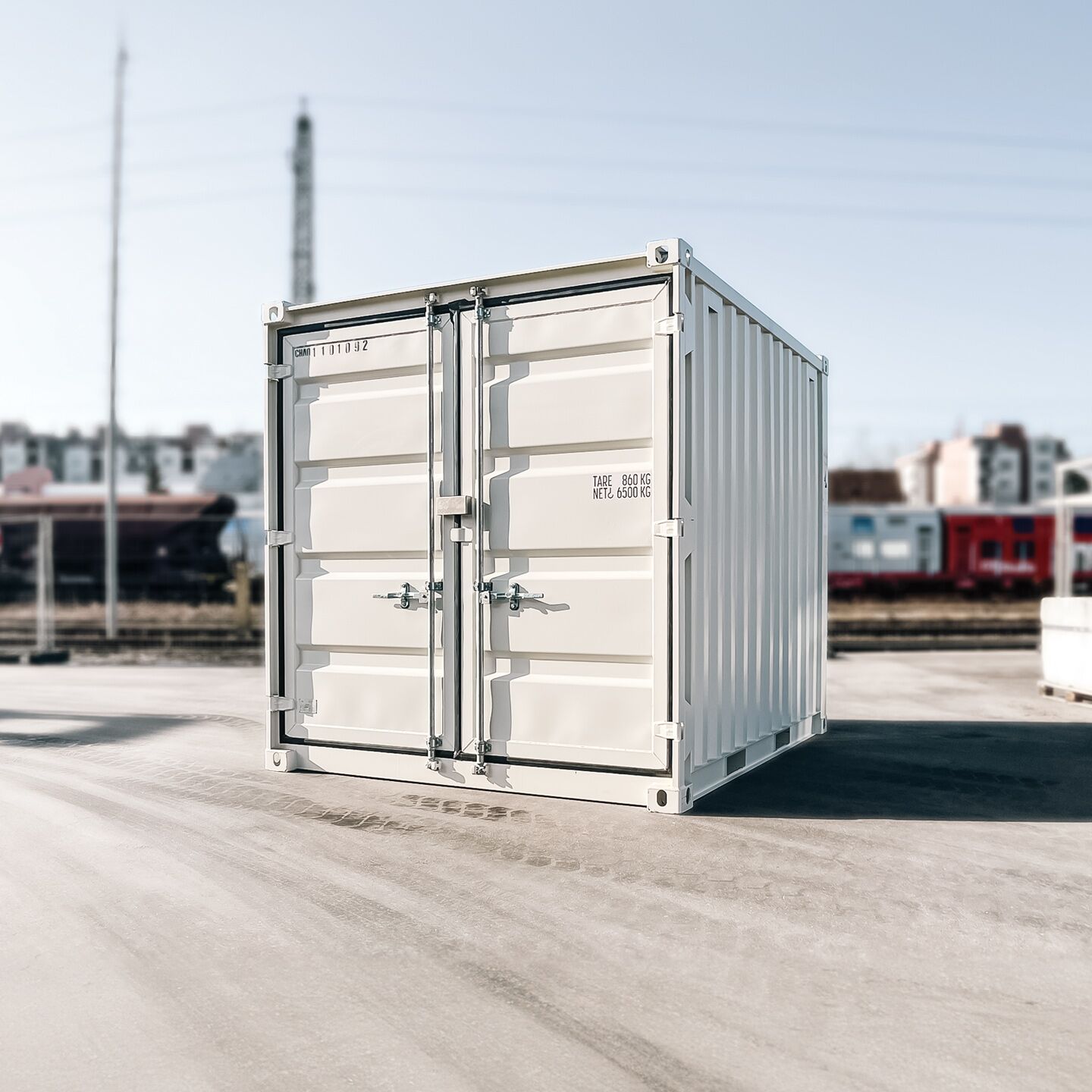Lagercontainer mieten 10 Fuß Baucontainer