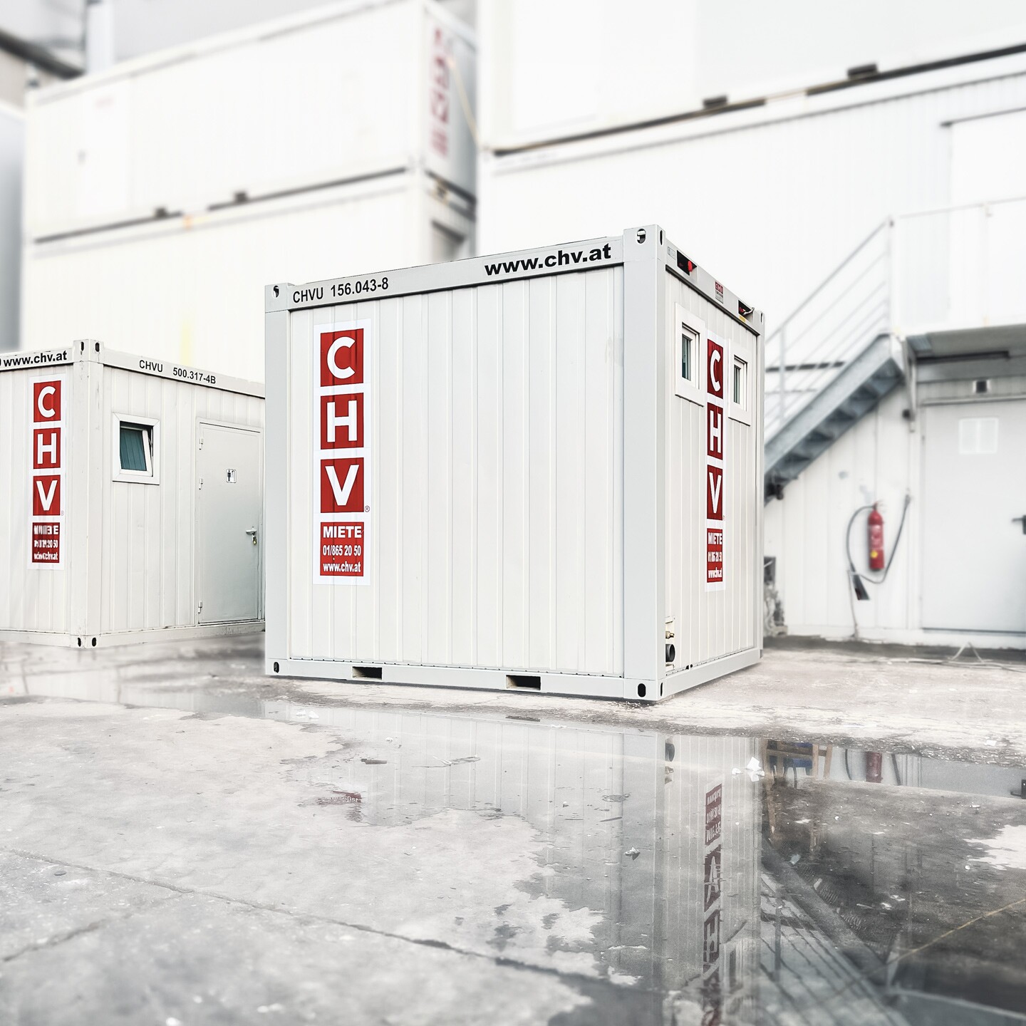 CHV-Container 3 Meter | 10 Fuß sanitärcontainer mieten oder kaufen ganz Österreich