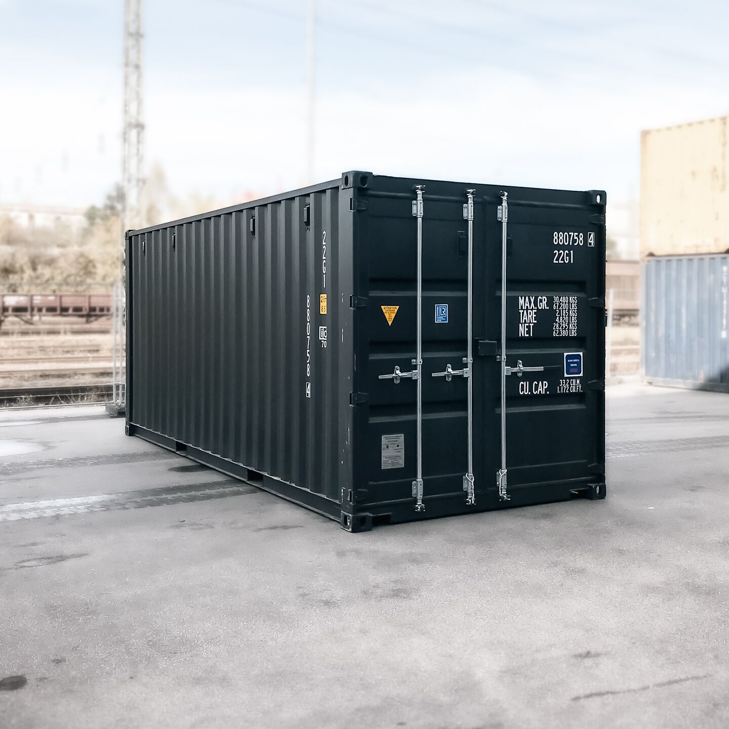 Seecontainer gebraucht kaufen Iso container mit CSC