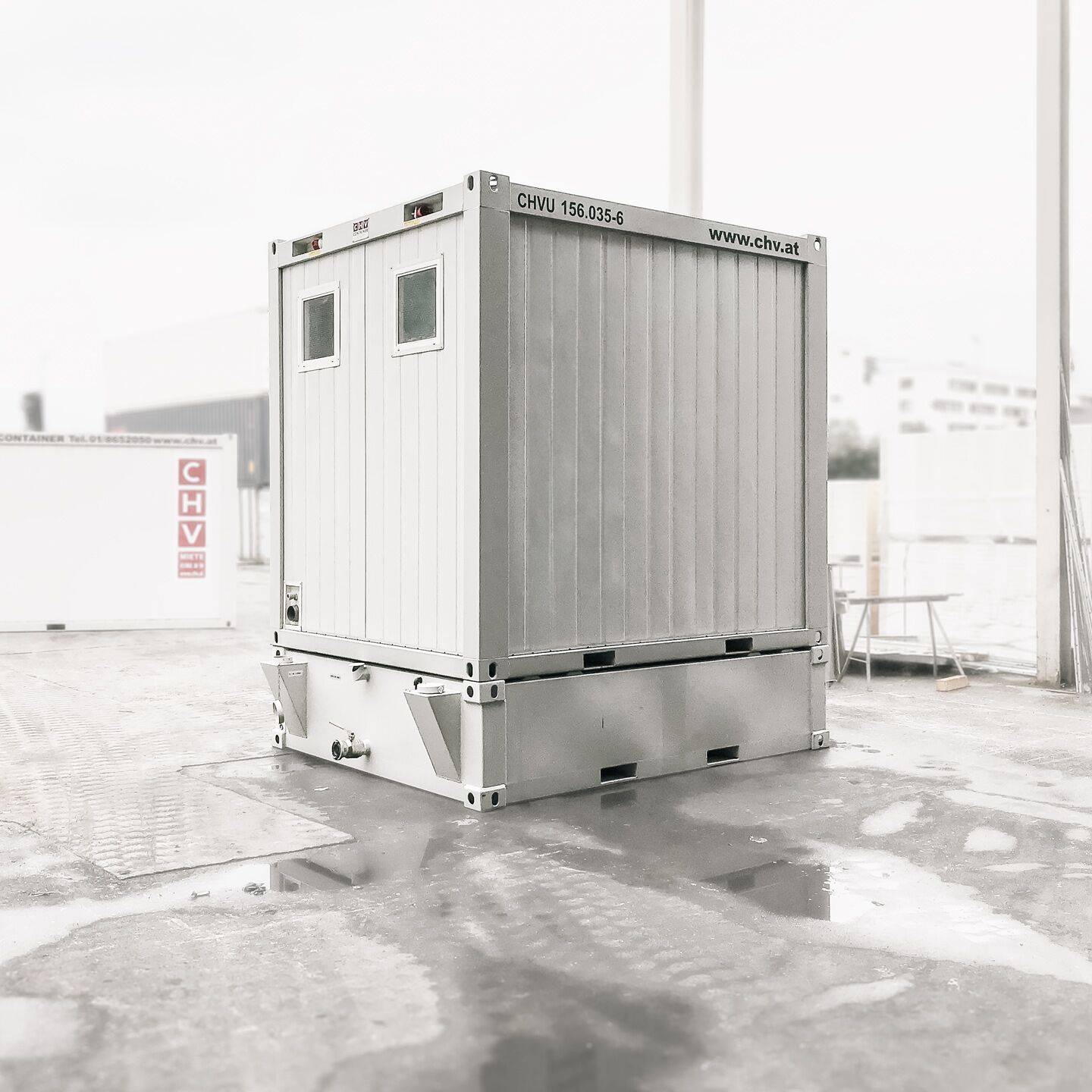 CHV 3 Meter Damen Herren WC-Container mieten oder kaufen 10-Fuß