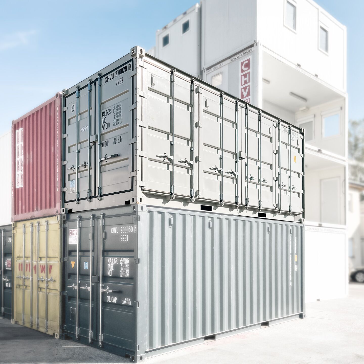 Open-Side Seecontainer 20 Fuß kaufen