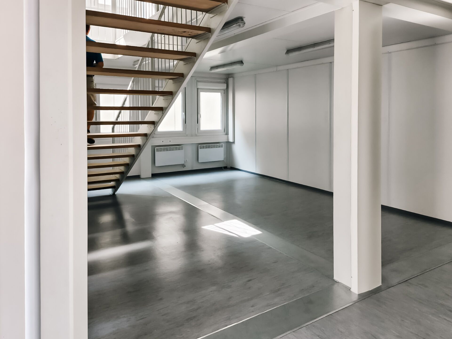 Treppen Container mieten 2x6 Meter UG